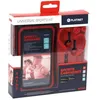 Image de Ecouteurs Sportifs - Platinet - PM1070 - Intra-auriculaire - Montage sur loreille - Jack 35mm - Rouge