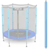 Image de Poteau supérieur pour trampoline - NEO-SPORT - Pour trampoline 140 cm - Filet extérieur - Bleu - Hauteur 150 cm