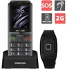 Image de Téléphone Portable senior - MAXCOM - MM735 - Bracelet SOS - Écran 22 - Batterie 1400 mAh