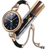 Image de Montre Connectée - Maxcom - FW51 - Dorée - Cristaux de Haute Qualité - Podomètre
