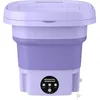 Image de OEMG Mini Machine Laver Pliante 8L Violet Violet Lumire Strilisation Portable Sous-Vtements Machin MINI LAVE-LINGE   MINI MACHINE