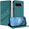 Image de Etui Pour Google Pixel 10 / Pixel 10 Pro TPU housse de protection antichoc en cuir avec Fermeture magnétique invisible - Vert