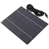 Image de Panneau solaire portable en silicium polycristallin 55 W 6 V avec port CC pour chargeur de batterie DIY
