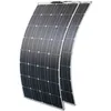 Image de Kit de panneaux solaires flexibles sortie 12V adapté pour bateau voiture camping-car panneau solaire 200w