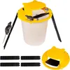 Image de Piège à souris seau basculant réutilisable couvercle bucket lid avec échelle pour rats garage et maison seau non inclus