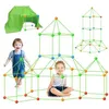 Image de 156 Pcs Kids Fort Building Kits Jouet Fort créatif pour garçon et Fille de 5+ Ans Bricolage Puzzle Maison Jouet Construisez Votre