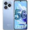 Image de OUKITEL Smartphone 5G pas cher 24GB + 128GB/TF 2TB 5150mAh 6.8 90Hz 50MP Caméra Telephone Portable 4G Android 14/Face ID - Bleu