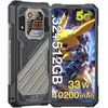 Image de Smartphone 5G CUBOT KingKong X 32Go+512Go - Batterie de 10200 mAh - Android 14- Écran 6.58 FHD+ 120Hz Caméra 100MP+32MP- NFC/OTG