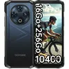 Image de DOOGEE Fire 6 Imagerie Thermique Téléphone Portable Incassable 10400mAh 256GB/TF 2TB 656 50MP Smartphone IP68 NFC/OTG/GPS Bleu