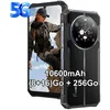 Image de FOSSiBOT F109 5G Smartphone Robuste 24Go + 256Go 675 10600mAh 50MP Android 14 IP68 Antichoc Téléphone GPS Dual SIM Bleu