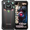 Image de Doogee S119 Téléphone Portable Incassable 24Go+512Go/2TB 10200mAh Écran 6.72 100MP Smartphone Robuste Double SIM 4G NFC Rouge
