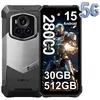 Image de 5G Smartphone Robuste FOSSiBOT F107 Pro 30Go+512Go HD 6.95 200MP 28000mAh Android 15 Vision nocturne en couleur Gris