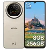 Image de Smartphone Pas Cher IIIF150 Action A5 Pro - Android 15 - 8Go (3+5) RAM /256Go ROM - HD+ 6.88 - 5100mAh - 16MP - 4G Double SIM - Or