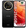 Image de IIIF150 Action A5 Pro Smartphone Android 15 8Go (3+5) RAM /256Go ROM HD+ 6.88 5100mAh 16MP 4G Double SIM GPS OTG Noir