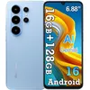 Image de Blackview WAVE 10C Smartphone 6.88 Écran - 128Go - 5000mAh - Android 16 - 32MP - 4G Double Sim GPS - Bleu