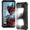 Image de OUKITEL G5 Smartphone Robuste 12Go RAM + 64 Go ROM Caméra 13MP 60 6300mAh Android 14 Telephone Double SIM 4G GPS - Noir