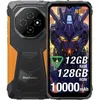 Image de Blackview Fort 1 Smartphone Robuste 12 Go + 128 Go Caméra 16MP 6.56 10000mAh Android 15 Telephone Double SIM 4G NFC GPS - Orange