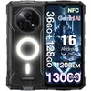 Image de Doogee Fire5 Ultra Smartphone 36Go + 128Go 6.6 13000mAh Caméra 48MP Téléphone portable Incassable Double SIM 4G NFC GPS - Noir