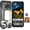 Image de OUKITEL WP500 5G Smartphone Robuste 36 Go+1 To 68 FHD 120 Hz Android 16 10000 mAh 108 MP NFC GPS Noir