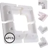 Image de Support Panneau Solaire (4 pièces) Kit Panneau Solaire Pour Les Caravanes Les Fourgons Les Abris De Voiture Fixation Panneau