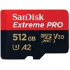 Image de Carte Mémoire MicroSDXC SanDisk Extreme PRO 512 Go - UHS 3 (U3) V30 - Jusquà 170 Mo/s