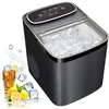 Image de Machine à Glaçons Compacte à Glace Rapide   Mini Appareil à Glace 12-15KG/24H avec Réglage Taille des Glaçons Capacité Panier 0.6L