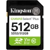 Image de Kingston Cartes mémoire SD Canvas Select Plus 512Go SDXC Gen3 150MB/s C10 UHS-I U3 V30-SDS3/512GB