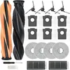 Image de Accessoires Pour Dreame X50 Ultra Complete/ L50 Pro Ultra/L40S Pro Ultra 2 Brosses À Roulettes Principales 6 Sacs À Pouss[BLE192]