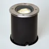 Image de Spot encastrable dans le sol LED éclairage orientable - LAMPENWELT - JOS - Inox - Gris - 3 W - Blanc chaud
