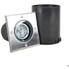 Image de LED Spot encastrable dans le sol JOS (Moderne) en Gris Aluminium (1 lampeà) Luminaire d'extérieur pour jardin la terrasse balcon &