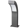Image de LED Borne Eclairage Exterieur Lennik (Moderne) en Noir Aluminium (1 lampeà) Lumineuse Luminaire Lampe Jardin Led