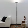 Image de Lampenwelt lampadaire LED avec variateur dintensité tactile à intensité variable pour salon et salle à manger Malea