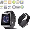 Image de DZ09 Smart Montre Intelligente Bluetooth GSM SIM Pour Android iOS Caméra Noir