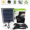 Image de Kit Panneau Solaire 10W 18V + 4 Ampoules 2 USB pour Camping - Générateur dénergie