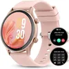 Image de Montre Connectée Femme: 1.39 Smart Watch Ronde avec Appel BluetoothIP68 Etanche110+ Modes Montre Sport Femme avec Fonction