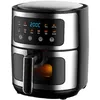Image de Friteuse sans Huile - Capacité de 10L 1400W - Fenêtre de Visualisation - Cuisson Rapide et Saine - Écran Tactile Numérique - Noir