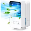 Image de Climatiseur Portable - OMISOON - Mobile Silencieux 4 en 1 - 120° Oscillation - 700 ml - Blanc