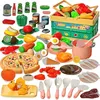 Image de Accessoire Cuisine Enfant - LECOO - 94 Pièces - Jouets éducatifs pour Garçons Filles de 3 à 6 ans