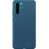 Image de HUAWEI Coque rigide finition soft touch bleue Huawei pour P30 Pro