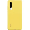 Image de HUAWEI Coque rigide finition soft touch jaune pour Huawei P30