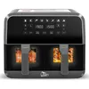 Image de UTEN Friteuse Sans Huile 8L 1700W - Air Fryer avec écran Tactile LED8 Programmes Fenêtre VisibleMinuterie et Thermostat