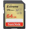 Image de Carte SD SDXC - SanDisk - Extreme - 64 Go - 170 Mo/s - UHS-I Classe 10 U3