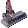 Image de Brosse Compatible pour Dyson V7 V8 V10 V11Brosse Turbo de Nettoyage à Entraînement Direct Acessoire avec 4 Lumières LED