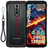 Image de Telephone Portable Incassable DOOGEE BLADE 10 Energy Android 15 6.5624+128Go6150mAhIP68 Étanche Smartphone NFC Dual 4G SIM-Rouge
