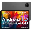 Image de Tablette Tactile DOOGEE TAB A9+ 11 Android 16 20 Go RAM 64 Go ROM Batterie 8580 mAh Caméra 13MP Déverrouillage Facial - Gris