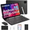 Image de DOOGEE Tab A9 Pro Android 15 Tablette avec Clavier 10 20Go+128Go Quad Core Tablette Tactile WiFi 5G Double Haut-parleurs - Noir