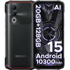 Image de DOOGEE Blade 20 Unbreakable Android 15 Mobile Phone 10300 mAh 6.6Inch+90 Hz 20GB+128GB/TF 2TB Smartphone NFC/5G/P68/IP69K-Noir