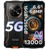 Image de Smartphone Incassable DOOGEE Fire 7 5G - 13000mAh - 16Go + 256Go - 64MP Caméra - Processeur Dimensity 8200 - Orange
