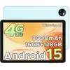 Image de Tablette Tactile DOOGEE T10W 10.1 pouces Android 15 Dual SIM LTE 9 Go RAM + 128 Go ROM 8000mAh - WiFi 4G Tablette PC TÜV - Bleu