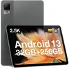 Image de DOOGEE T30 Ultra Tablette 11 Pouces 2.5K Android 13 Tablette Tactile 32GO+256Go SD 2To Batterie 8580mAh Helio G99 Octa-Core Gris